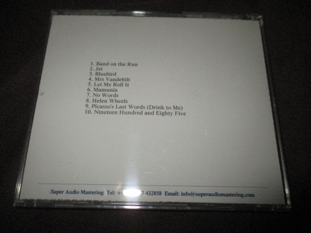 洋楽 Paul McCartney & Wings Band On The Run