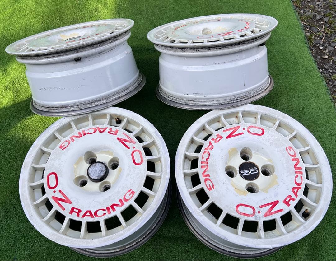 OZRacingRuote当時物15X7.0J+36 PCD100 H5, 4個