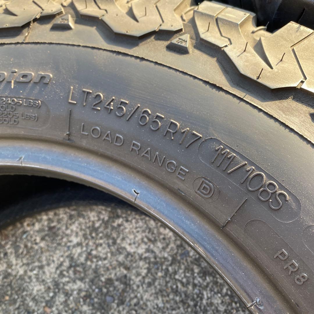 ◇中古BF グッドリッチ 245/65R17 111/108S　4本　KO2