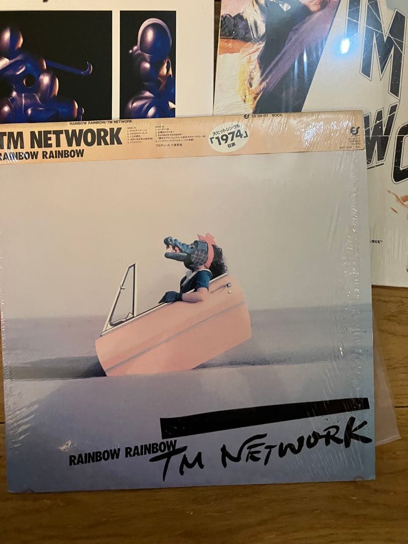 7枚　セット　tm network tmネットワーク　レコード