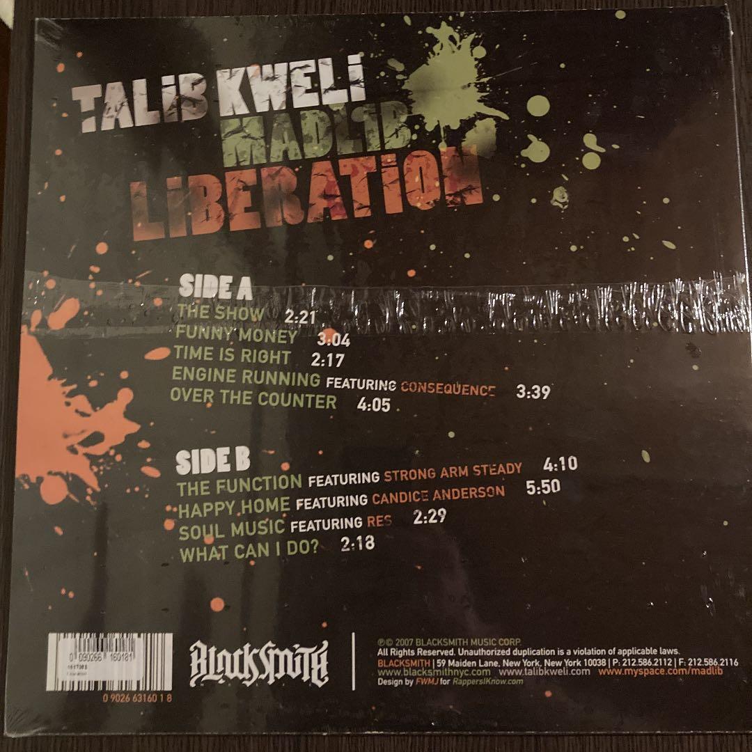 BANKSY レコード Talib Kweli&Madlib バンクシー