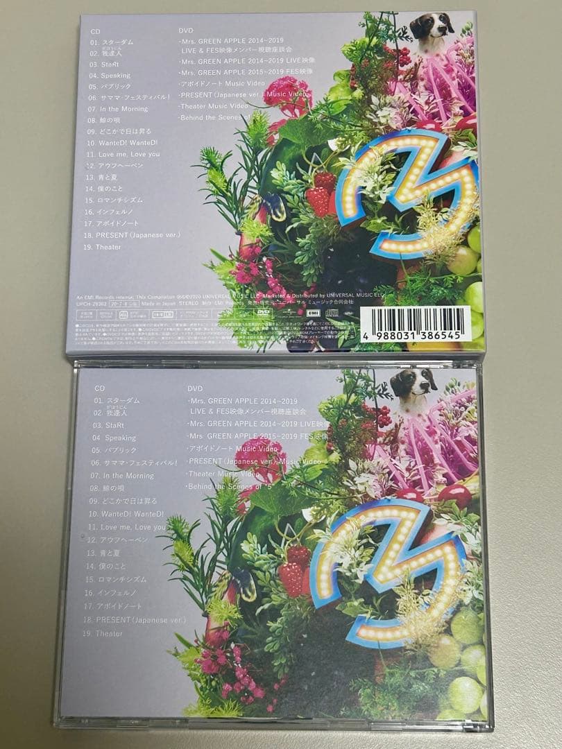 Mrs.GREEN APPLE 『5』 初回限定盤