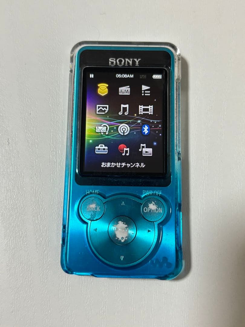 SONY デジタルオーディオプレーヤー NW-S14 RDP-NWT19 ブルー