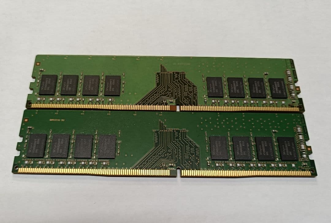 SK hynix 8GB DDR4 メモリー PC4-2400T　2枚セット