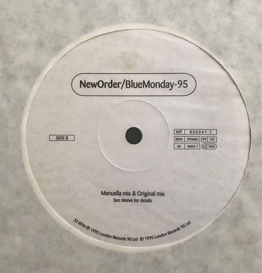 ニューオーダー ブルーマンデー95 レコード オリジナル ハードフロア