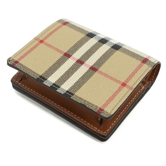 【新品】バーバリー BURBERRY 二折財布小銭入付き 8070417