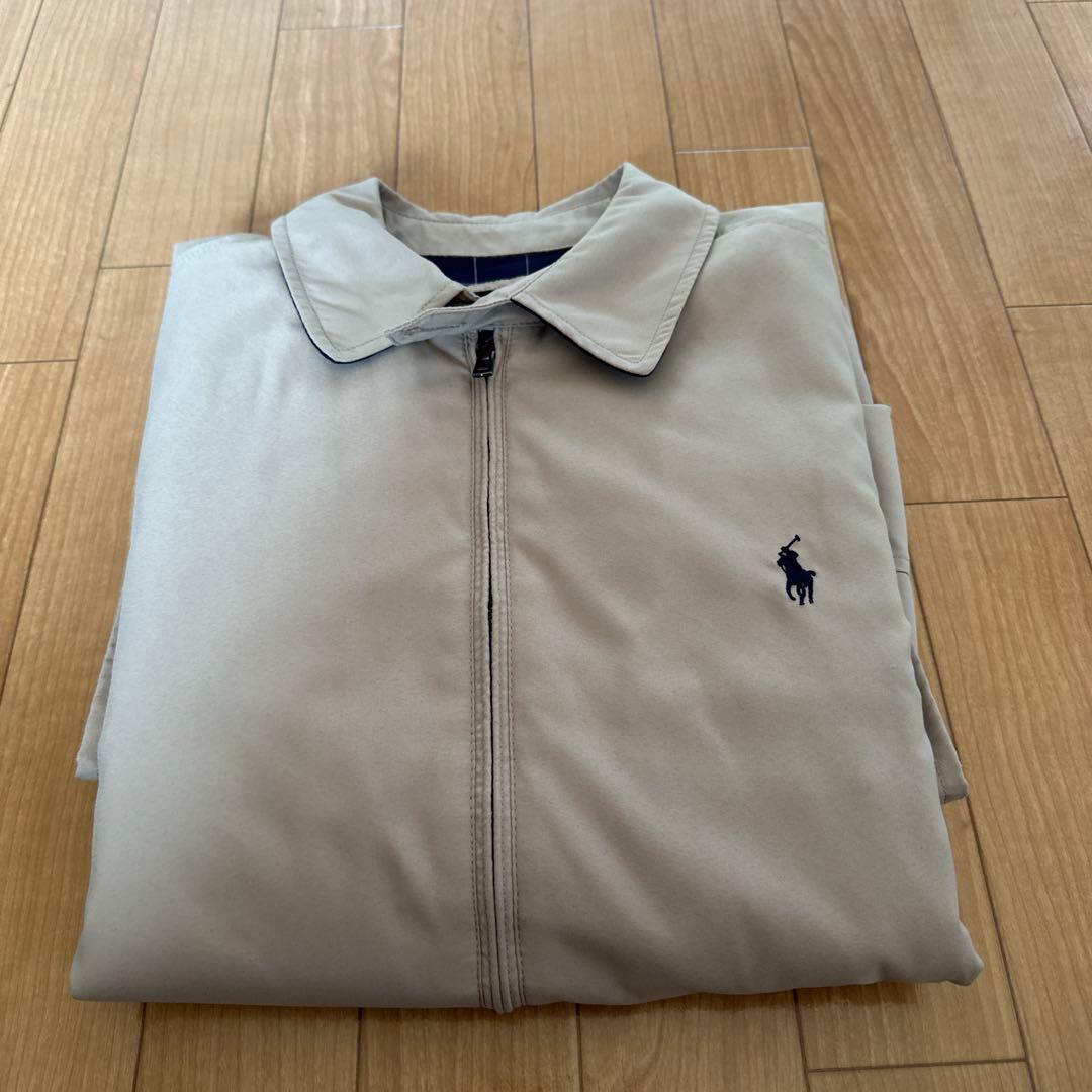 ラルフローレン　スイングトップ　ベージュ