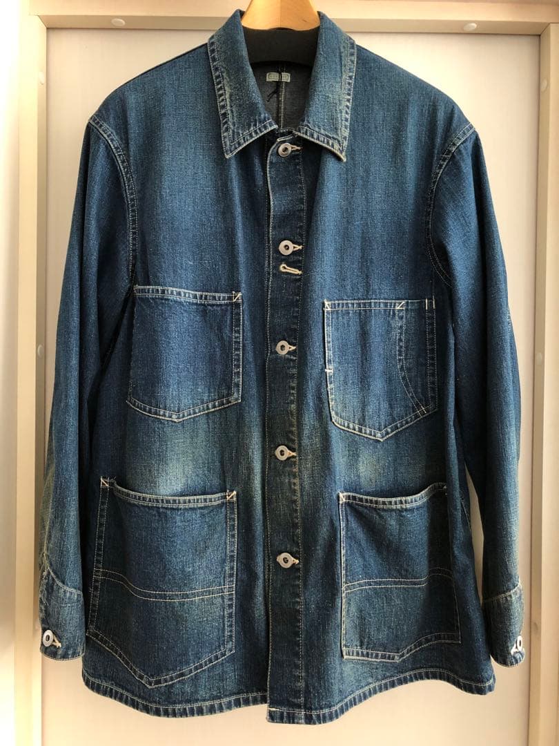 新品 A.PRESSE デニムカバーオールDenimCoverallJacket