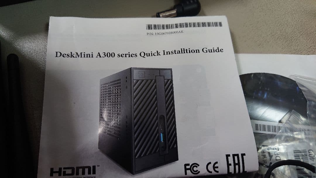 ハ*イ様 DeskMini A300 ブラック デスクトップPCベアボーン