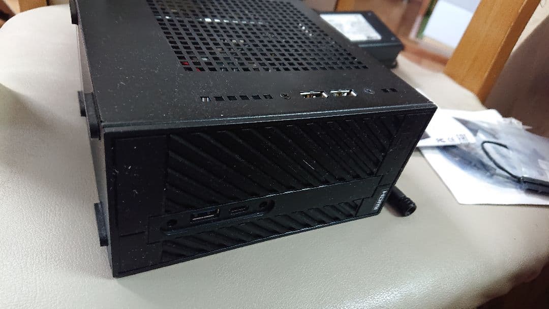 ハ*イ様 DeskMini A300 ブラック デスクトップPCベアボーン