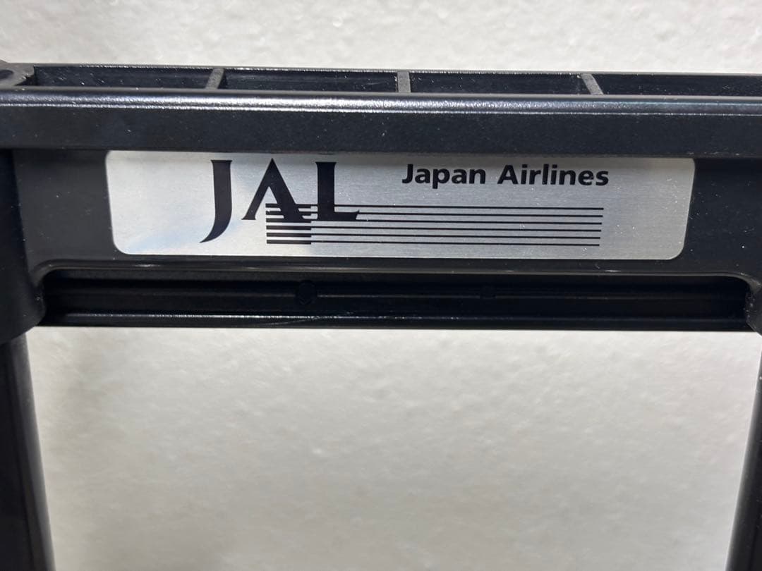 JAL 日本航空 折りたたみ式カート ゴムバンド付 ハンドキャリー 伸縮式