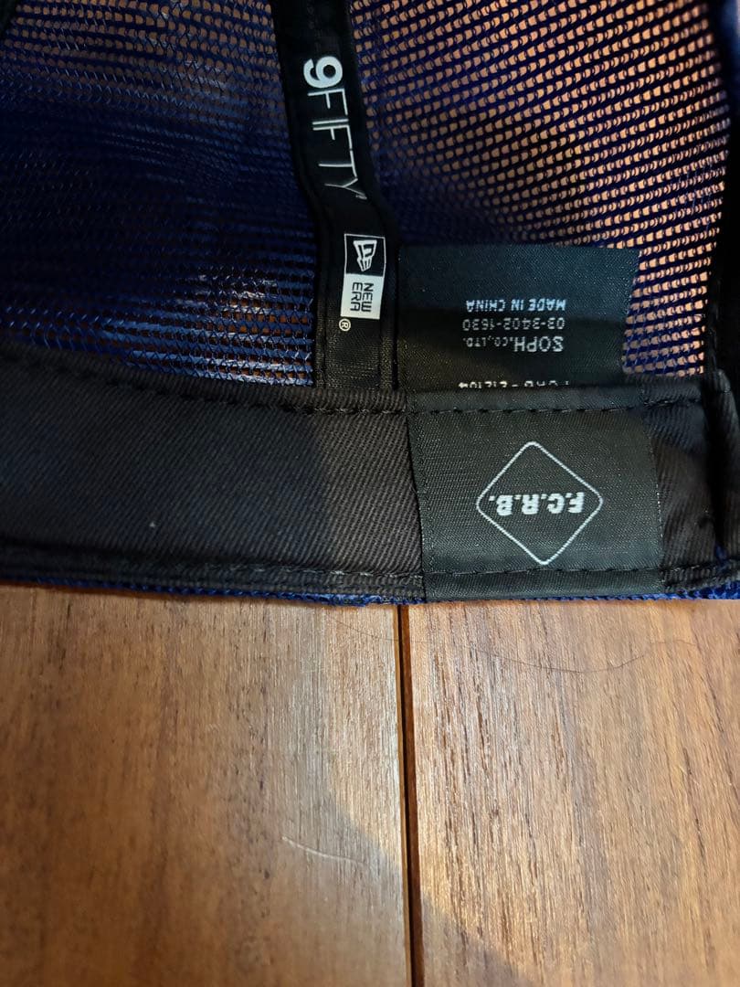 F.C.Real Bristol neweraドジャース　別注キャップ