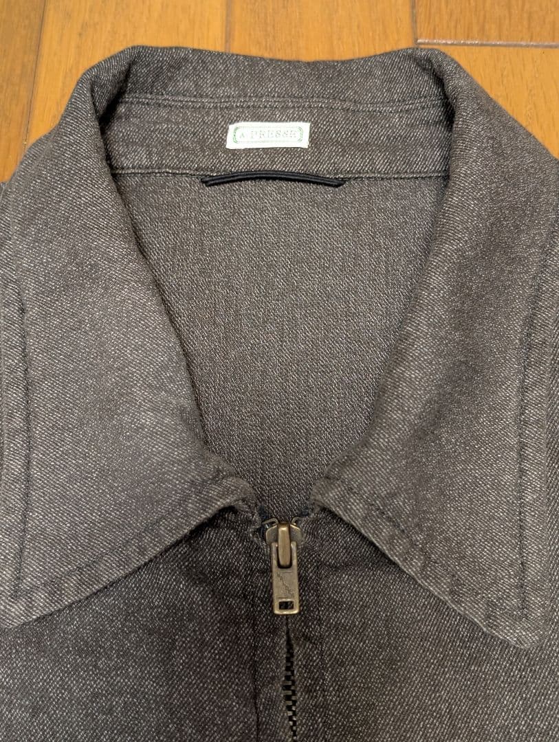 ジャケット・アウター Vintage Black Chambray Sports Jacket 3