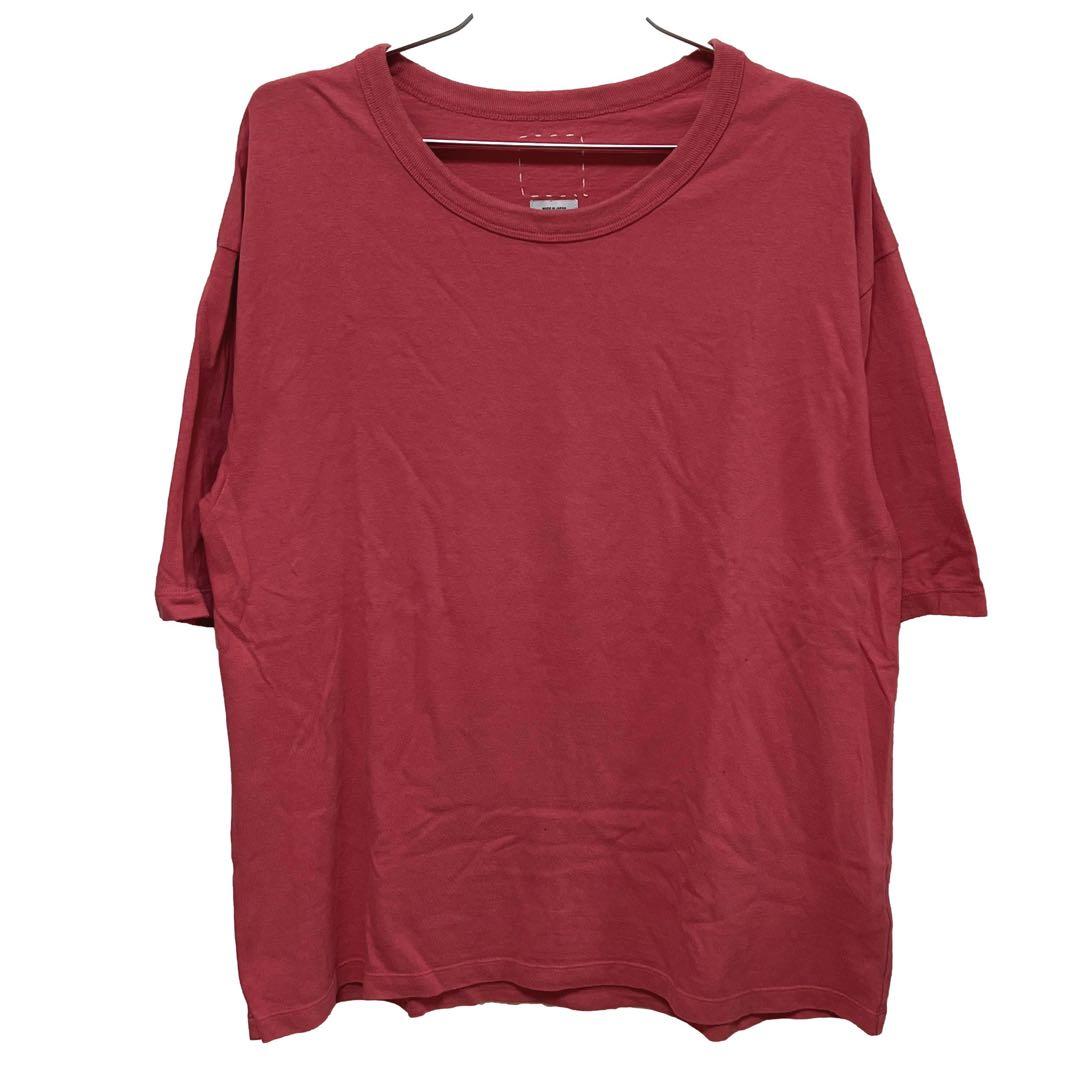 ビズビム visvim Tシャツ ジャンボ ヴィンテージ Tシャツ レッド