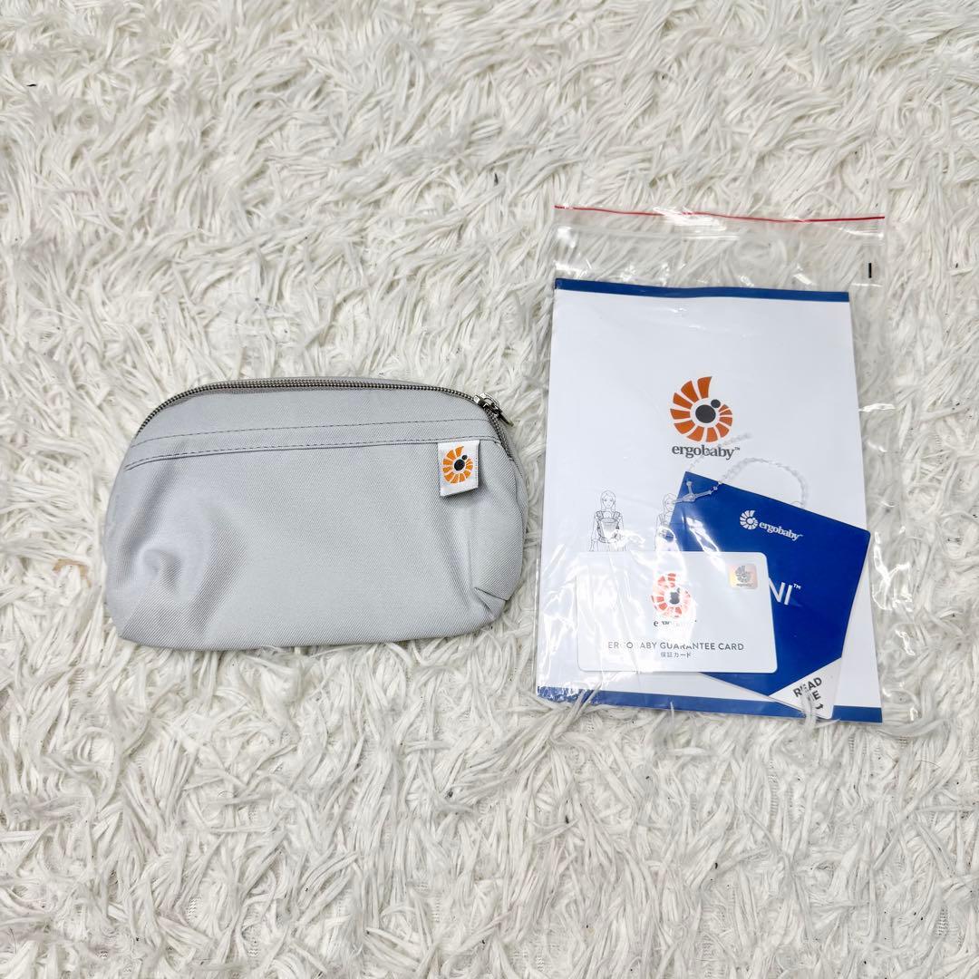 未使用級 エルゴベビー オムニブリーズ 抱っこ紐 パールグレー 箱付き