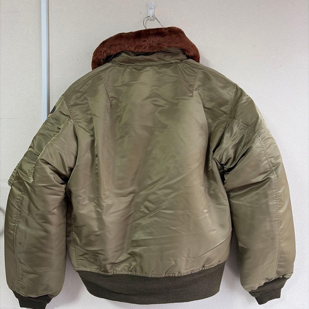 REAL SIMONS B-15B フライトジャケット リアルファー付きMサイズ