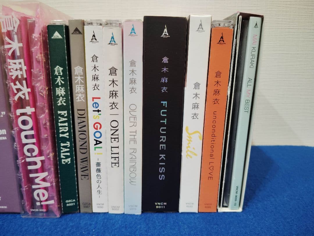 中古　倉木麻衣　Mai Kuraki 12点まとめて　CD１０点　DVD２点