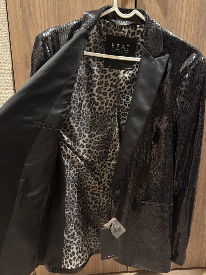 ZARA MAN ザラ スパンコールテーラードジャケット 新品