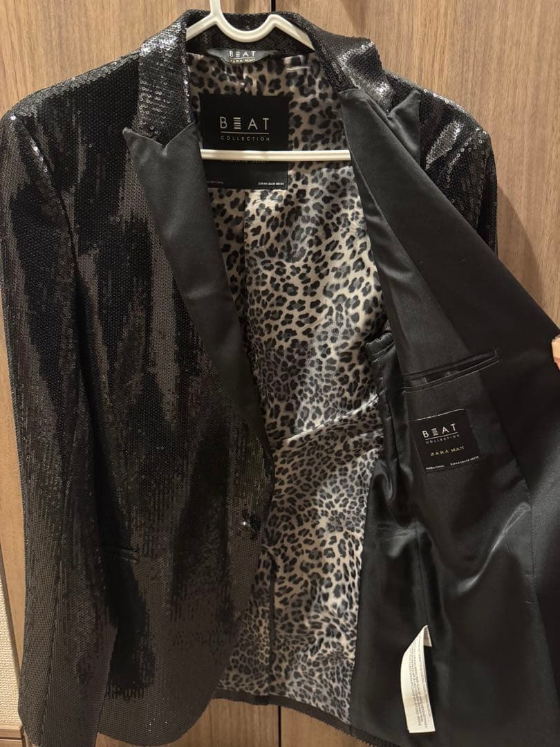 ZARA MAN ザラ スパンコールテーラードジャケット 新品