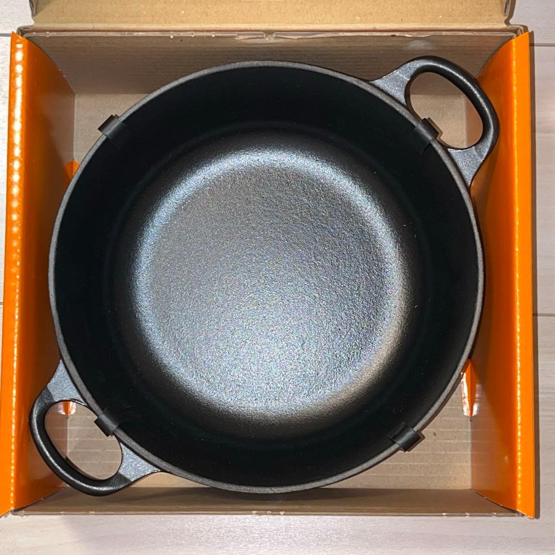 LE CREUSET シグニチャー ココット・ロンド 20cm マットブラック