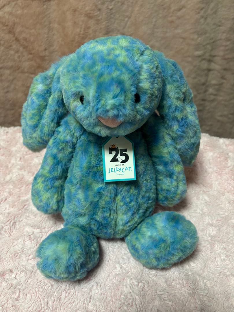 新品タグ付 ジェリーキャット Luxe Azure Bunny うさぎ