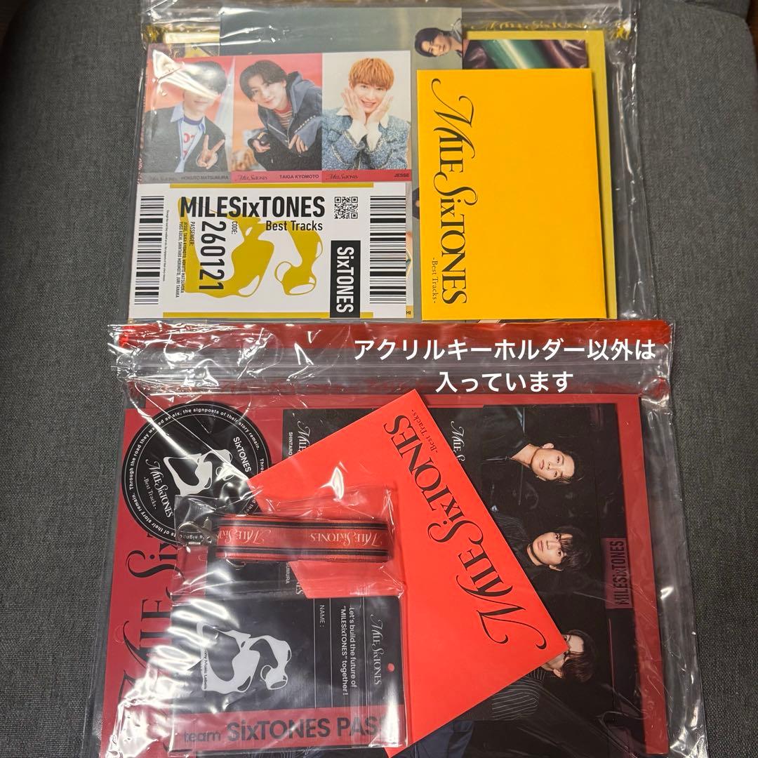 MILESixTONES Best Tracks 初回盤AB 2CD 2DVD