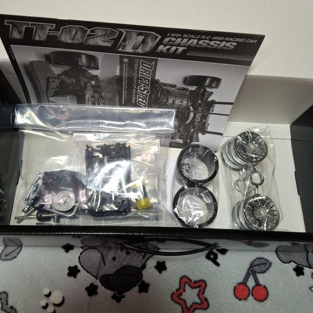 タミヤ T T 0 2 D シャーシ　 組み立て完成品
