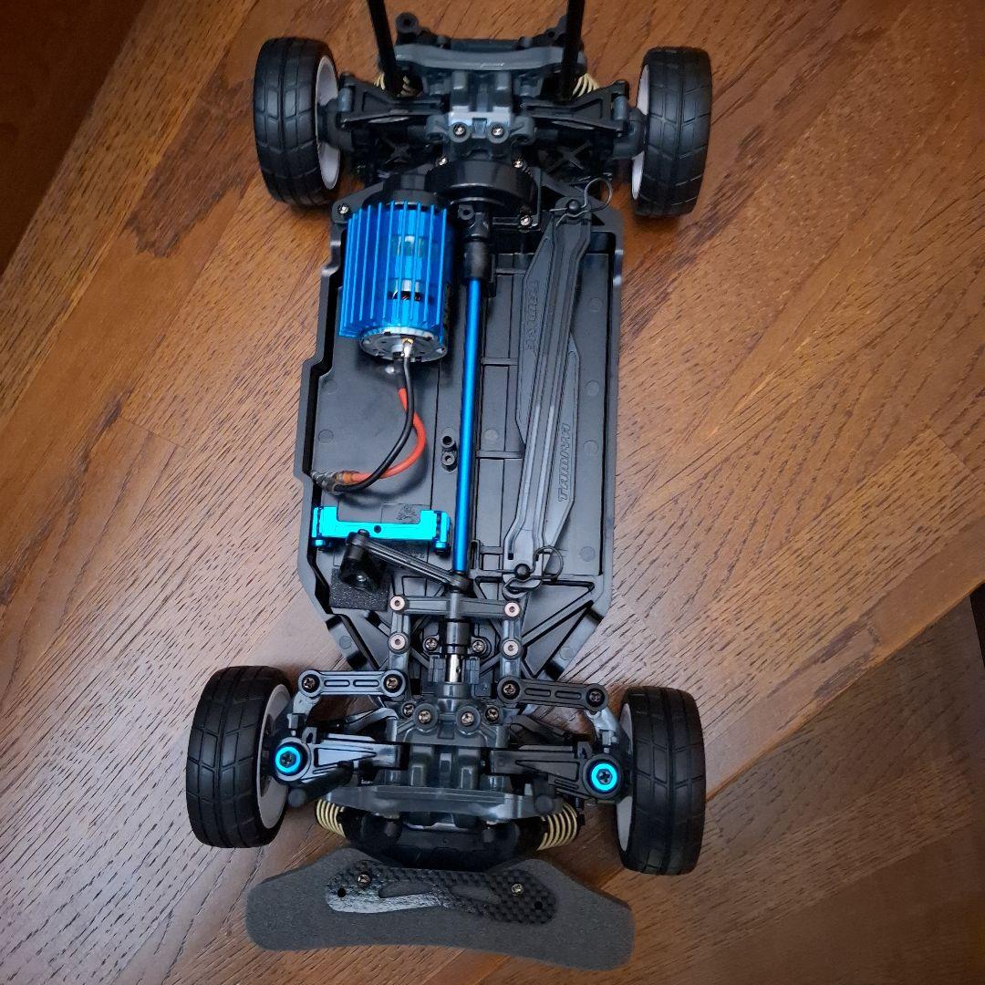タミヤ T T 0 2 D シャーシ　 組み立て完成品