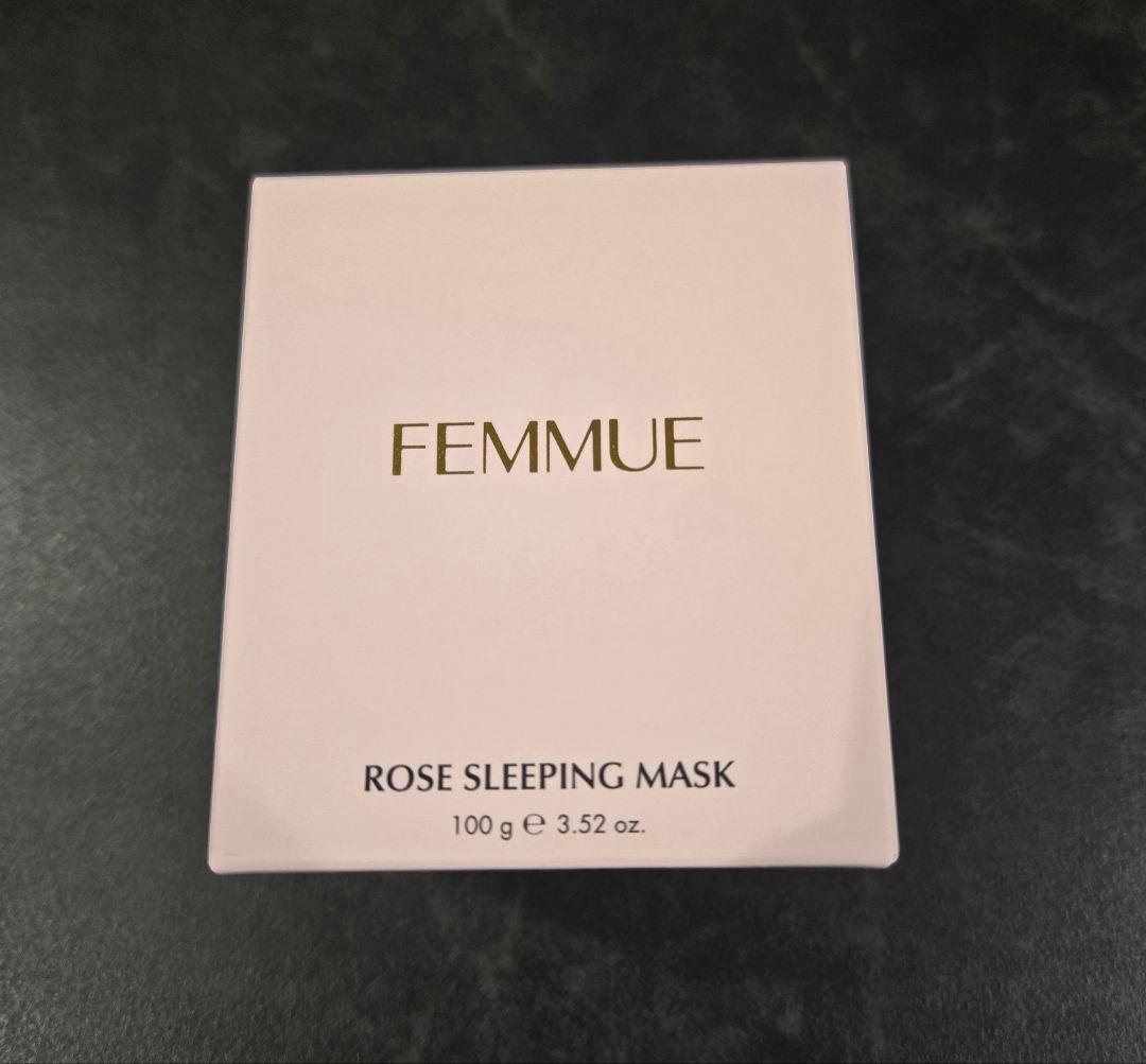 FEMMUE　ファミュ　ローズウォータースリーピングマスク Bigサイズ100g