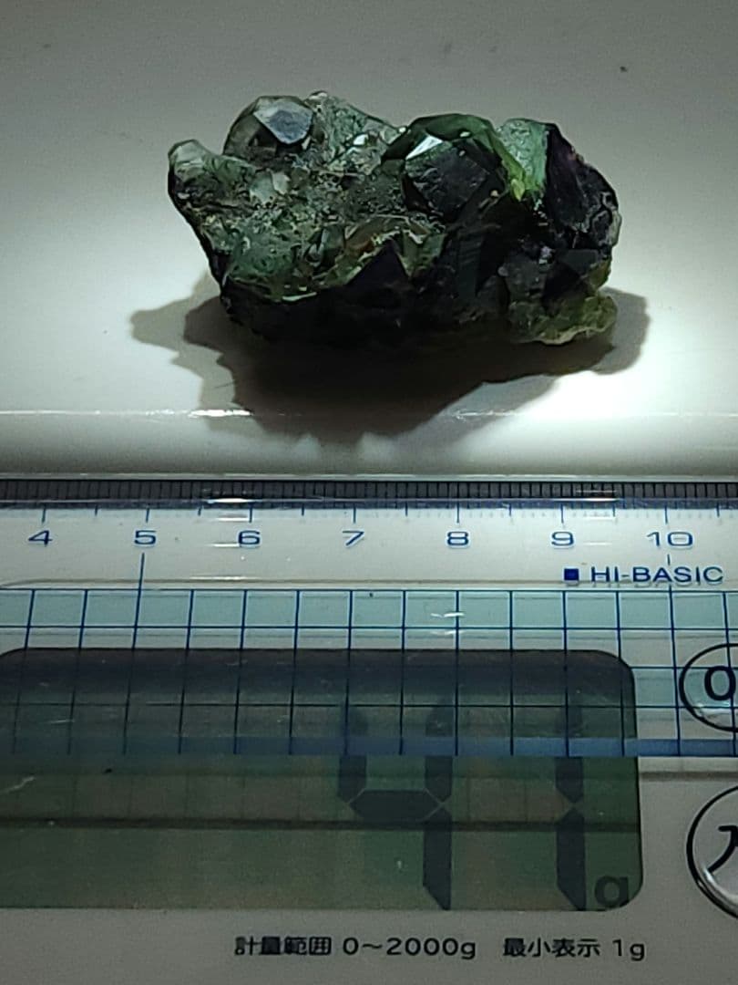 高品質✨黒竜江省産フローライト 母岩付き原石