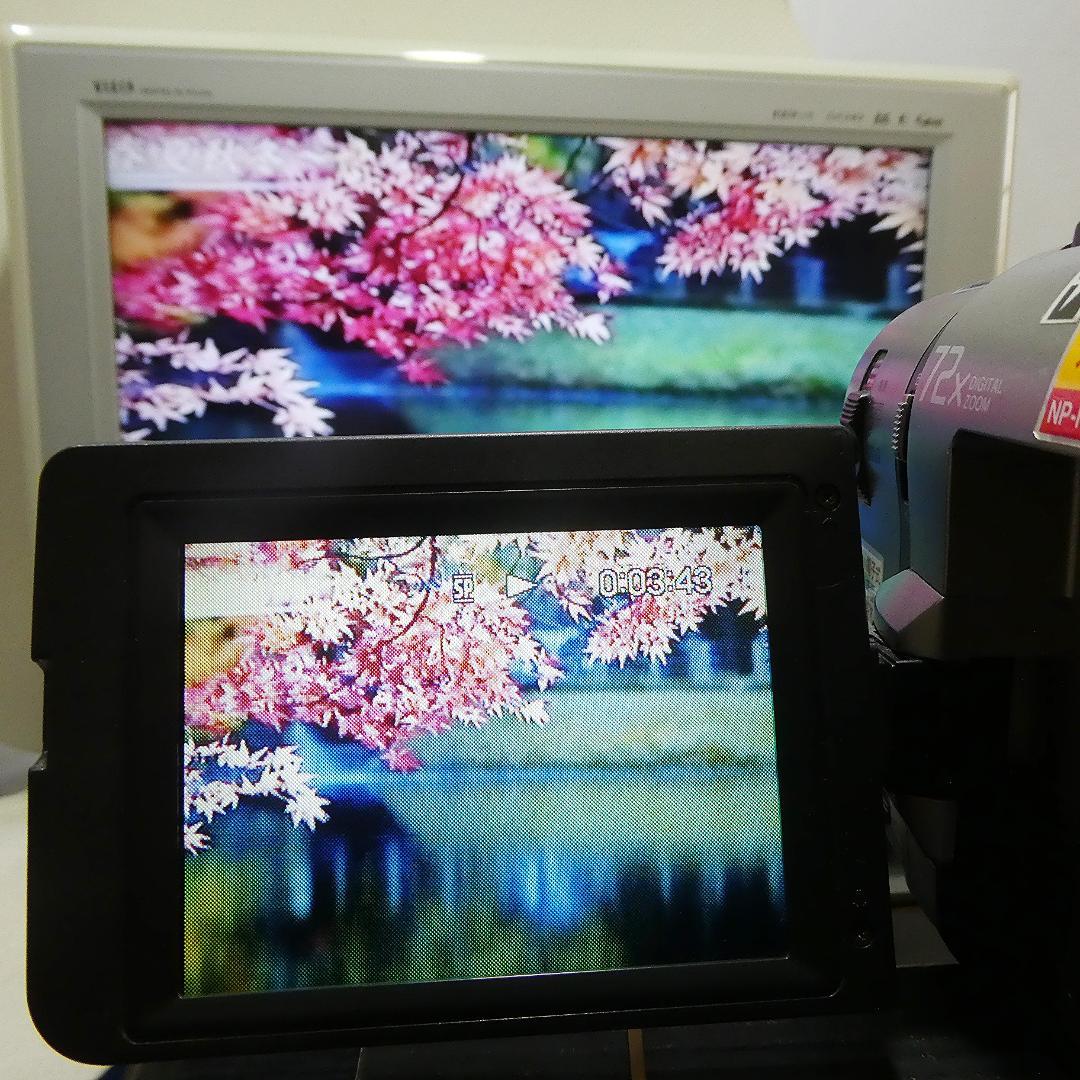 ソニーCCD-TRV95【動作良好】VideoHi8ビデオカメラ ダビングに最適