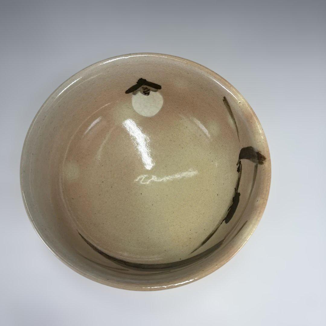 【茶道具】朝日窯　ホタルの絵茶碗（共箱）★送料込★