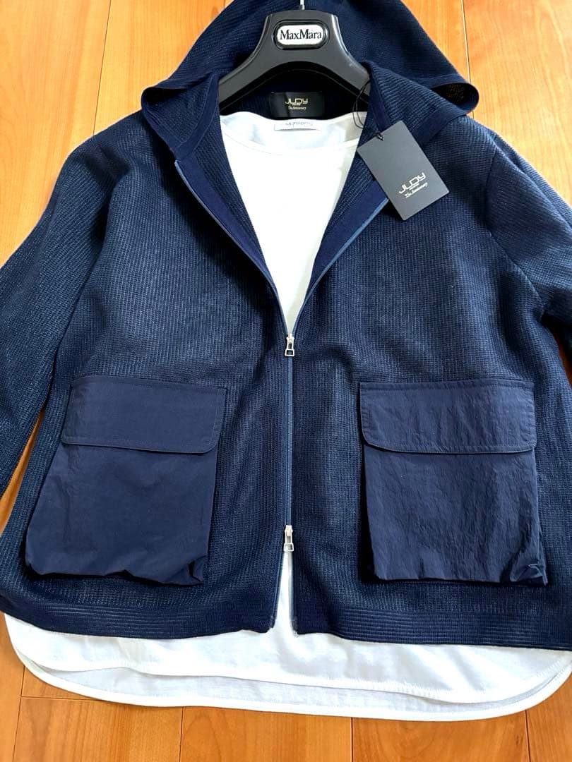 新品　JUDY ジュディ　カタログ掲載パーカーブルゾンカーディガン¥53900