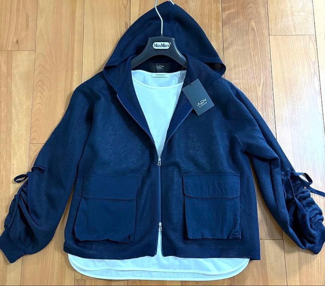 新品　JUDY ジュディ　カタログ掲載パーカーブルゾンカーディガン¥53900