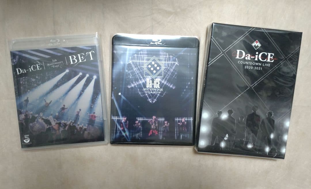 Da-iCE LIVE DVD / Blu-ray 10種セット 初回盤など