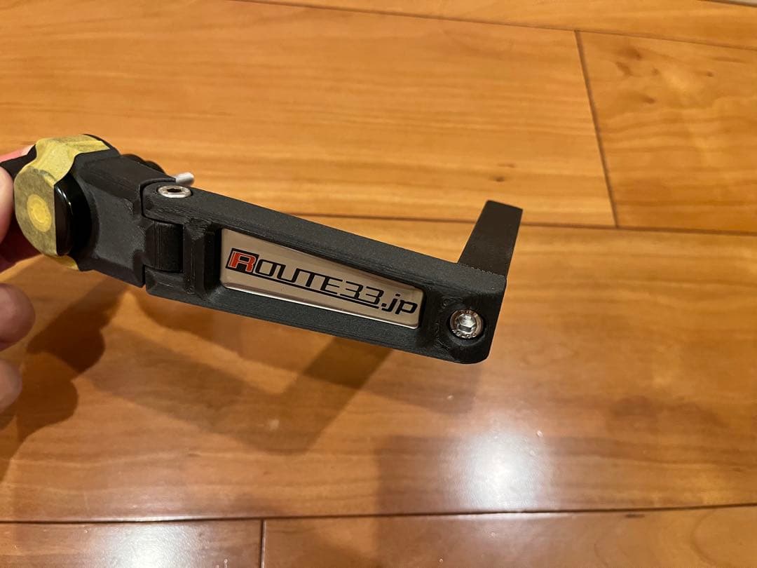 ROUTE33 レバーガードミラー　TYPE2CF （バーエンドミラー）