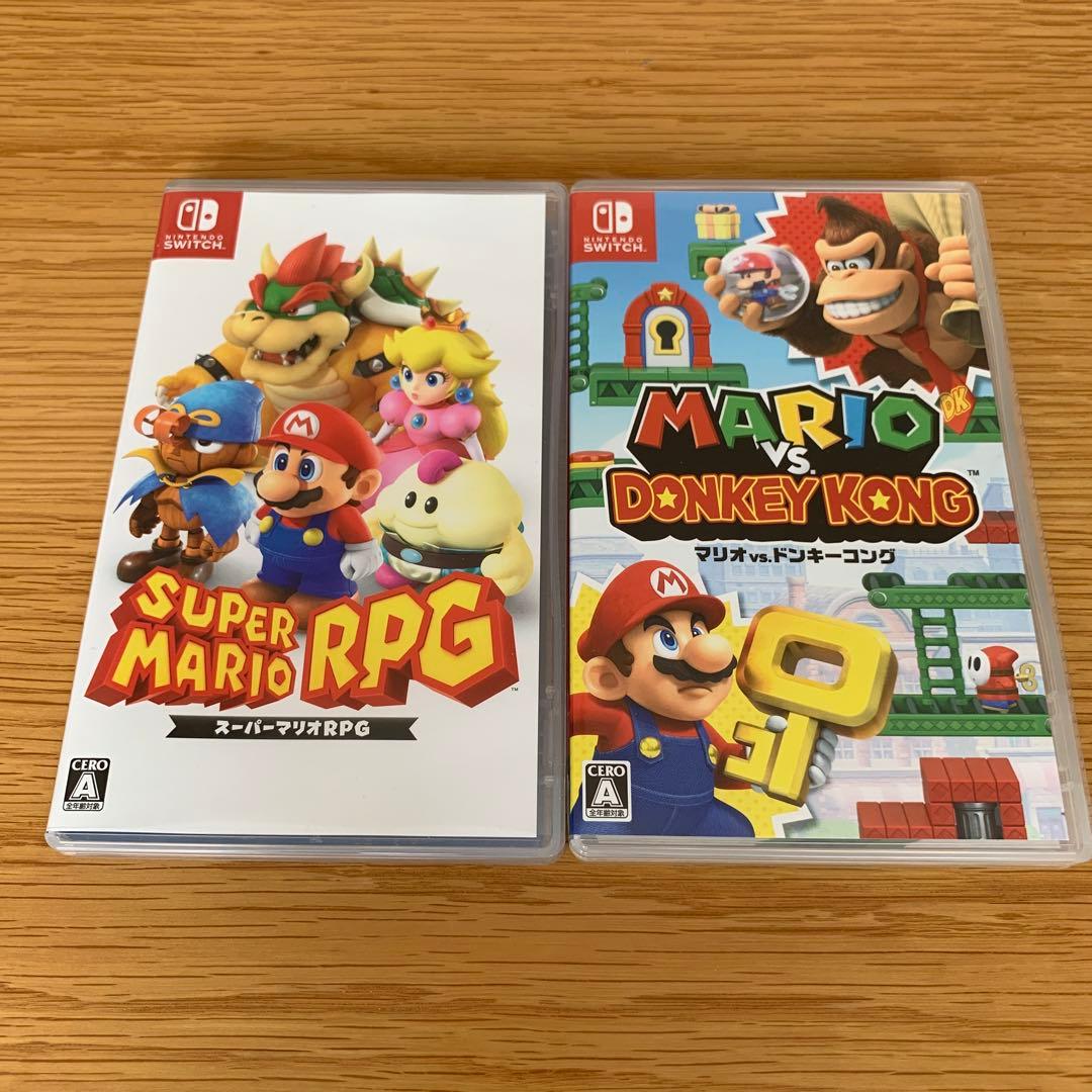 【美品】Switch マリオvsドンキーコング スーパーマリオRPG セット