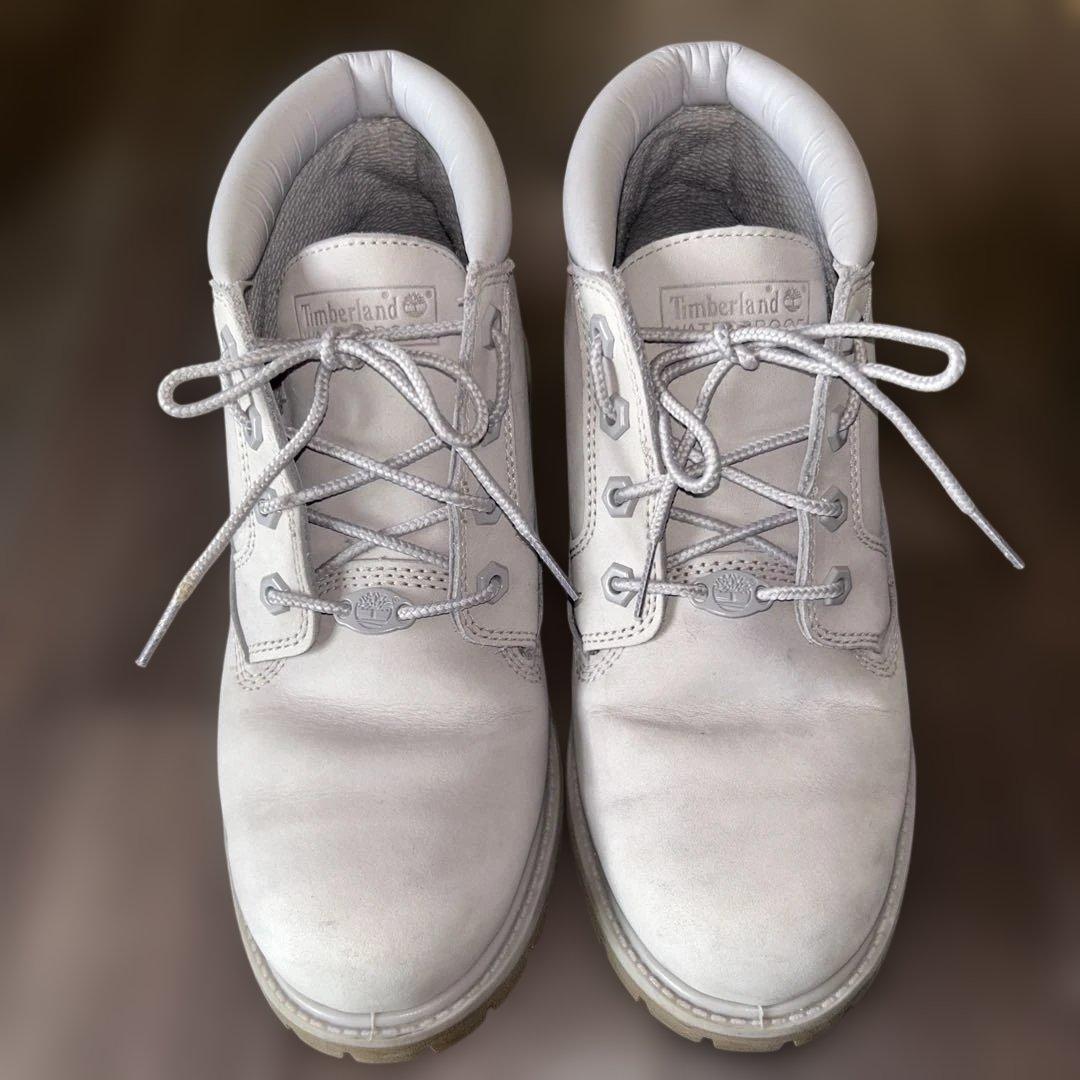 【Timberland】　ティンバーランド　グレーブーツ　革靴　25.0cm