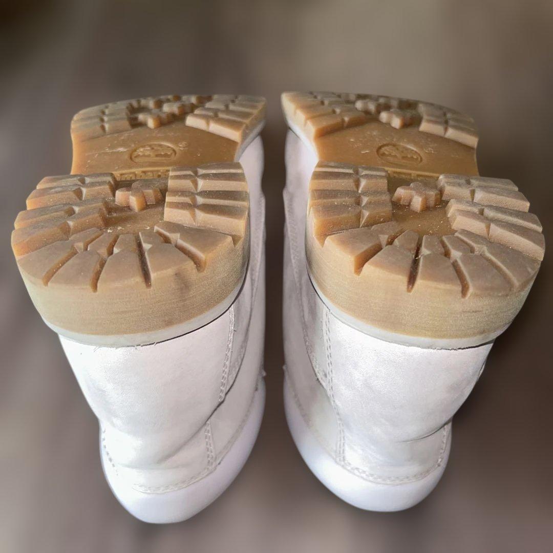 【Timberland】　ティンバーランド　グレーブーツ　革靴　25.0cm