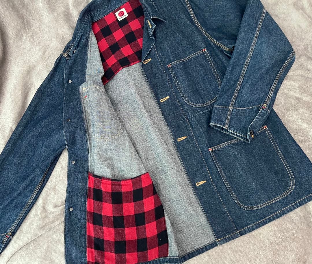 ティグルブロカンテ MADE IN INDIGO カバーオール