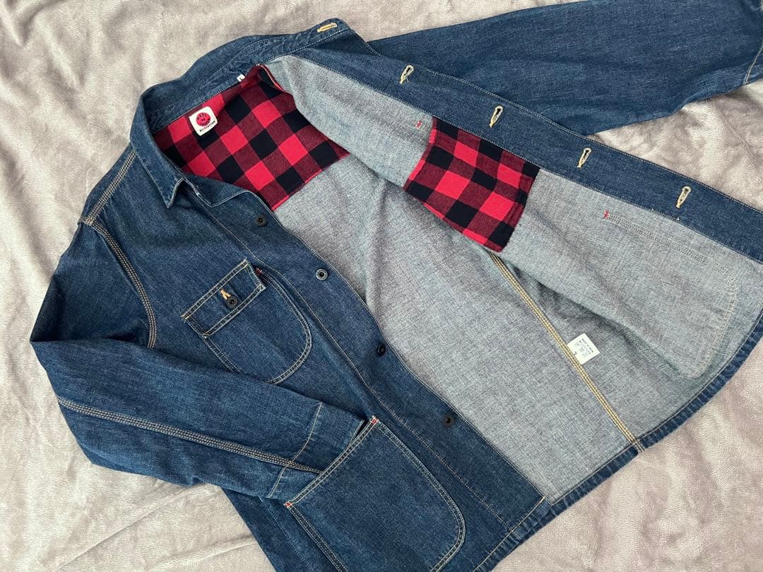 ティグルブロカンテ MADE IN INDIGO カバーオール