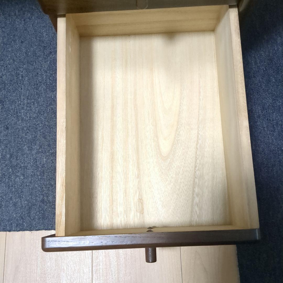 木製ドレッサー ミラー付 4引出し(1鍵付き)　久和屋　鏡台　婚礼家具　ナラ材