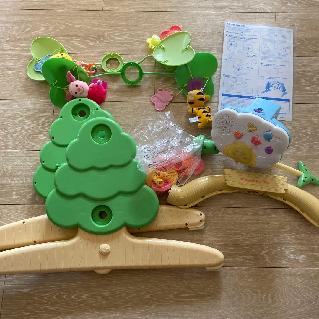 【美品】箱付きプーメリー Disney 6WAYジムにへんしんメリー ぷーさん