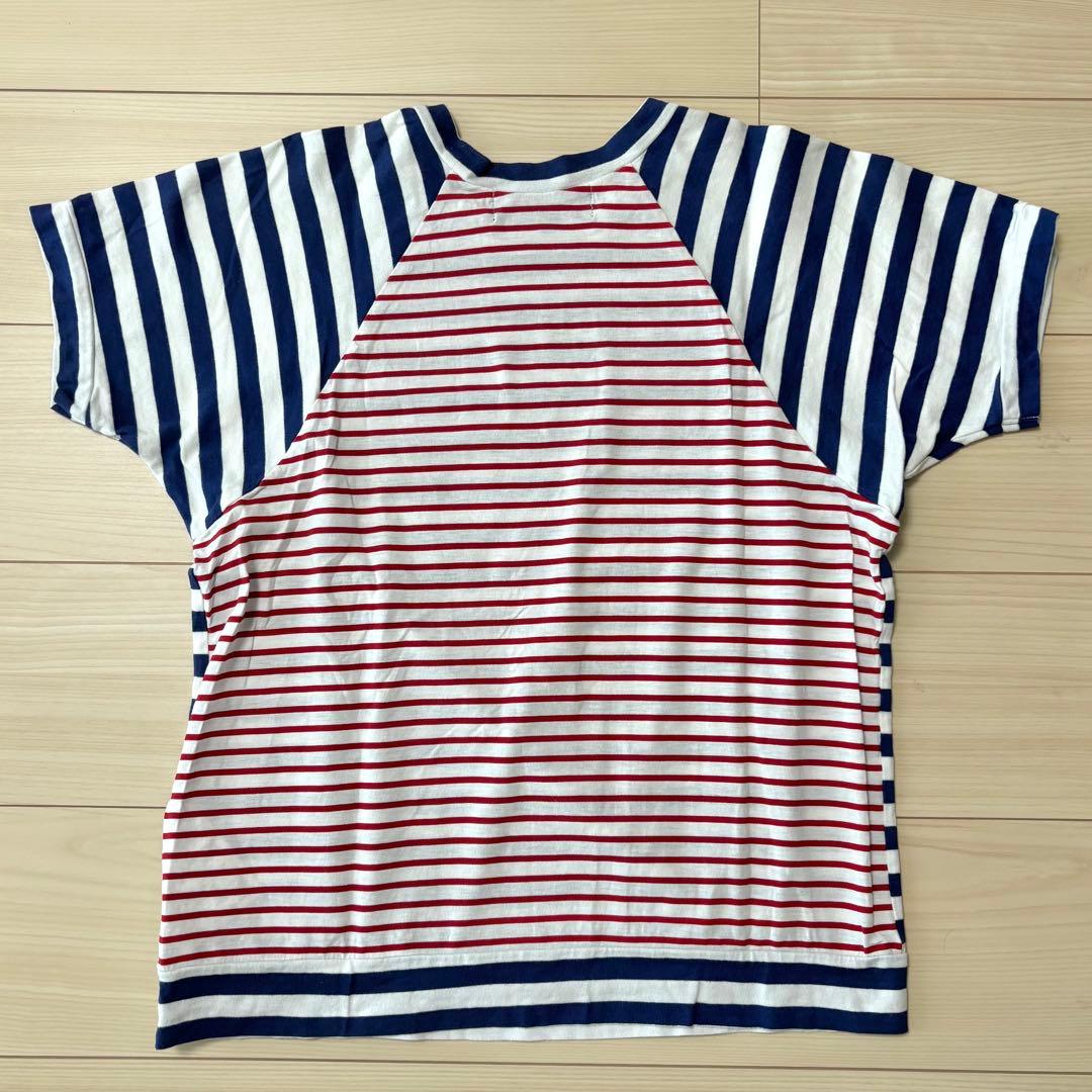 tricot COMME des GARÇONS ストライプ Tシャツ Sサイズ
