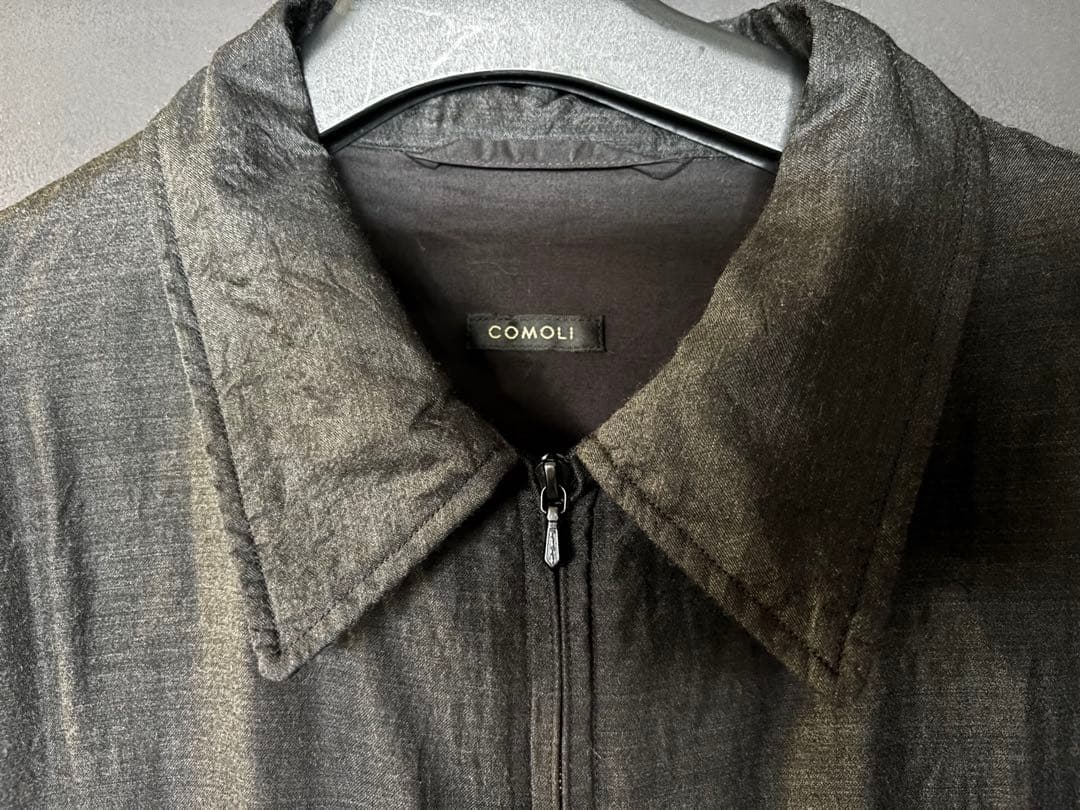 COMOLI 24AW ウールシルクスイングトップ　サイズ3