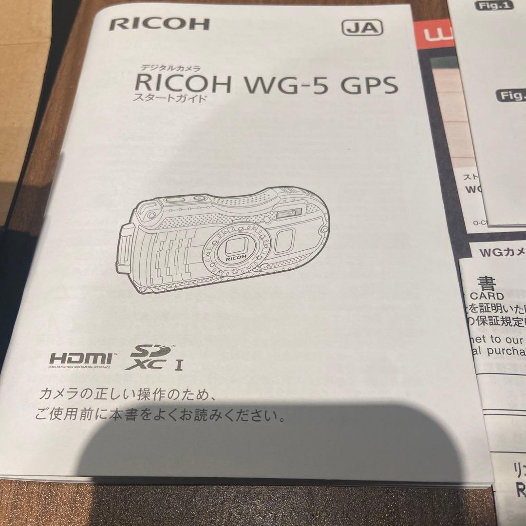 RICOH WG-5 GPS ガンメタル　新品未使用品