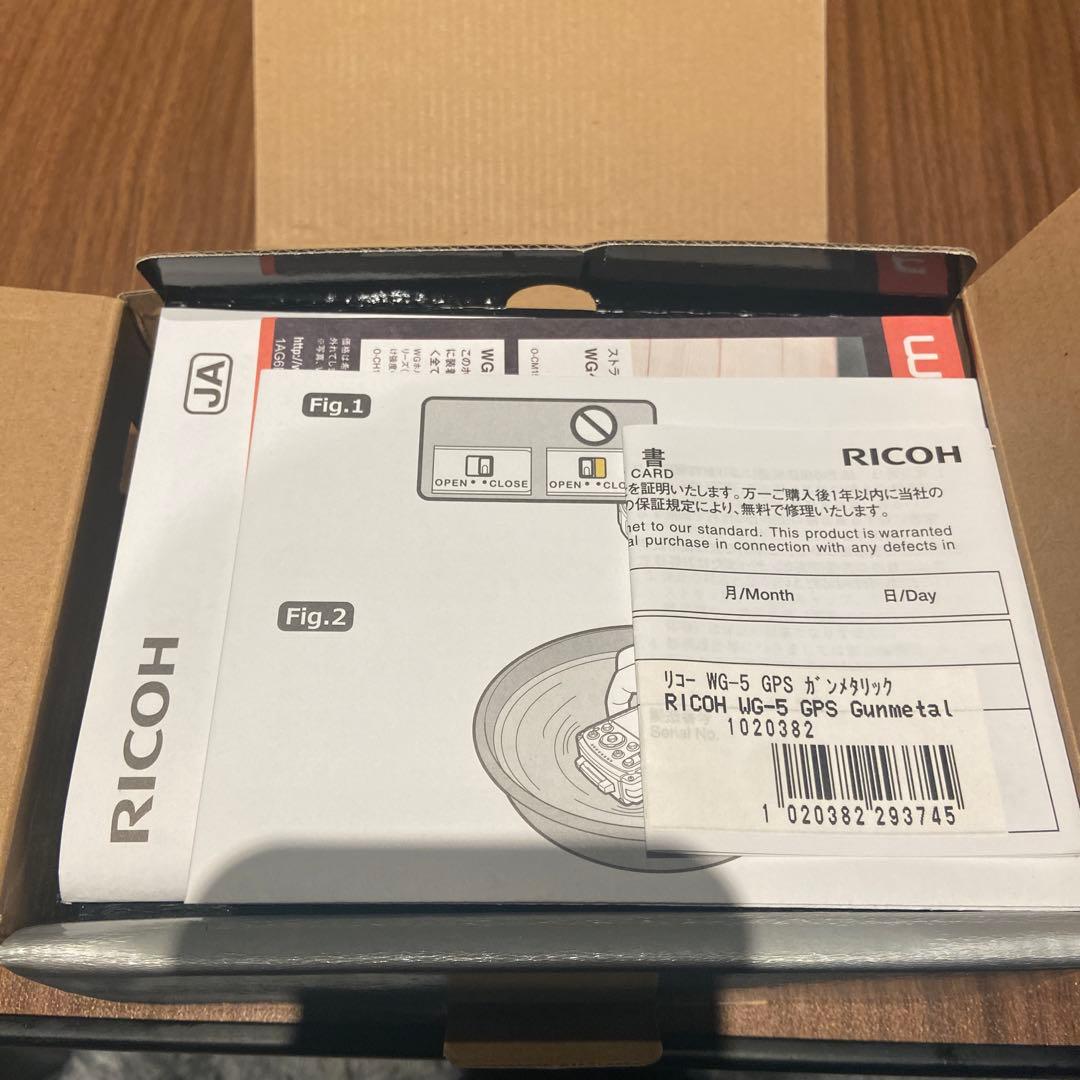 RICOH WG-5 GPS ガンメタル　新品未使用品