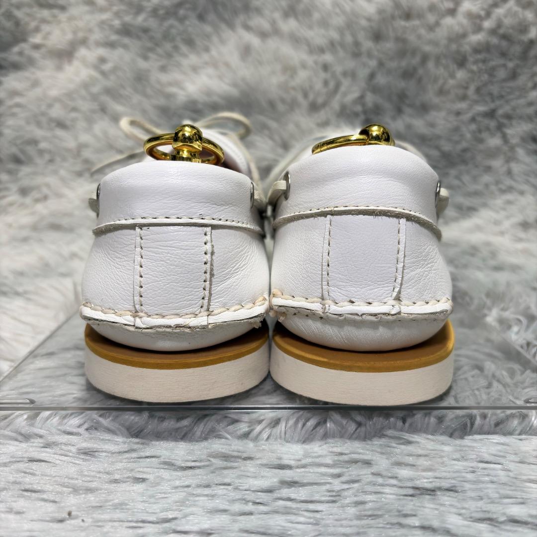 未使用級✨Timberland 10M(28.0)cm デッキシューズ　ホワイト