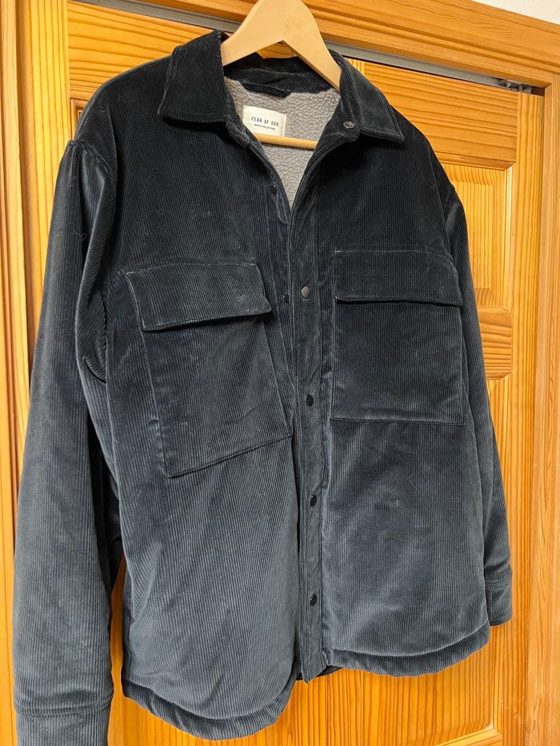 FEAR OF GOD コーデュロイシャツジャケット sixth 6th ボア