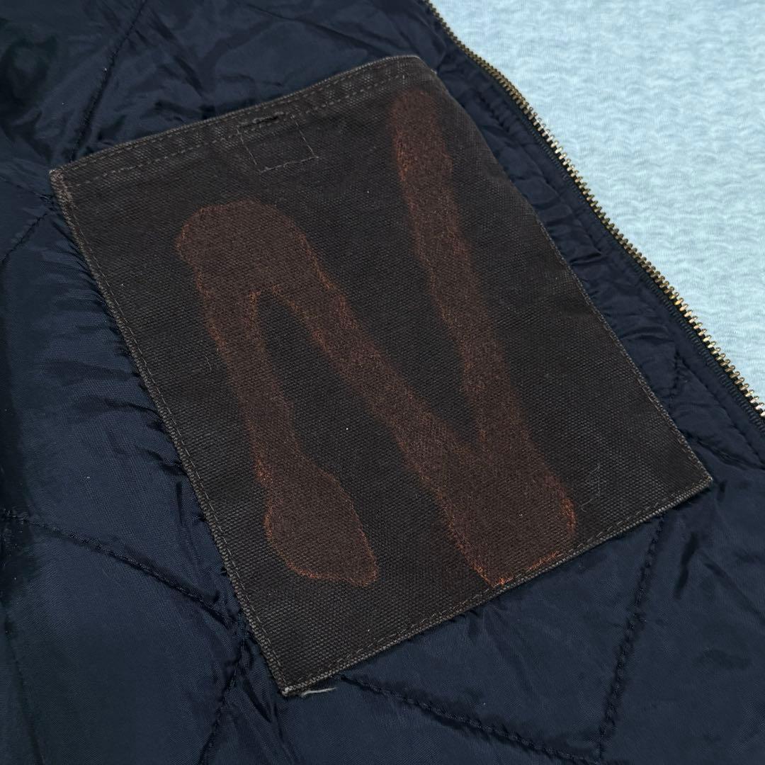 希少 Carhartt カーハート　ダックベスト　ダークブラウン L